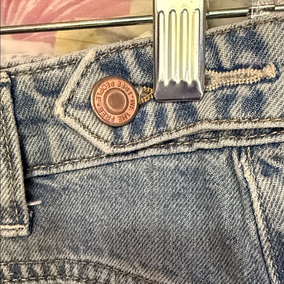 We The Free Light Blue Jean Shorts - Picture 9 of 15